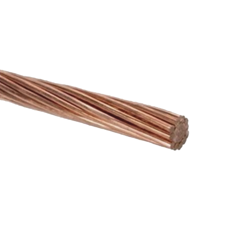Cable de Cobre Desnudo Semiduro 7 Hilos, Cal. 2/0 AWG, Rollo de 100 m.