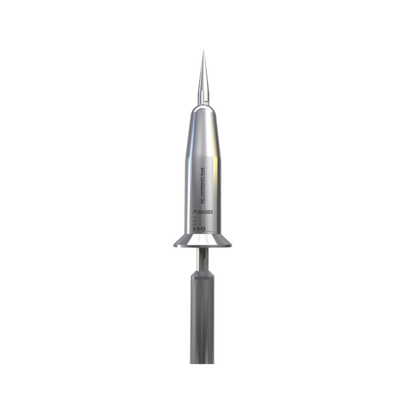 Punta Pararrayo DAT CONTROLER PLUS con Avance de Cebado de 30 µs. (Excede Norma UNE y NFC).
