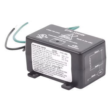 Protector para circuito de 120 V/20 A, conexión de cableado en paralelo, indicador LED