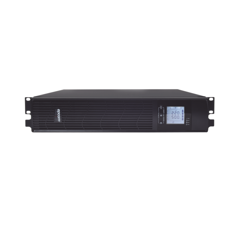 UPS de 1000VA/900W / Topología On-Line Doble Conversión / Entrada y Salida de 120 Vca / Clavija de Entrada NEMA 5-15P / Pantalla LCD Configurable /Formato Rack/Torre