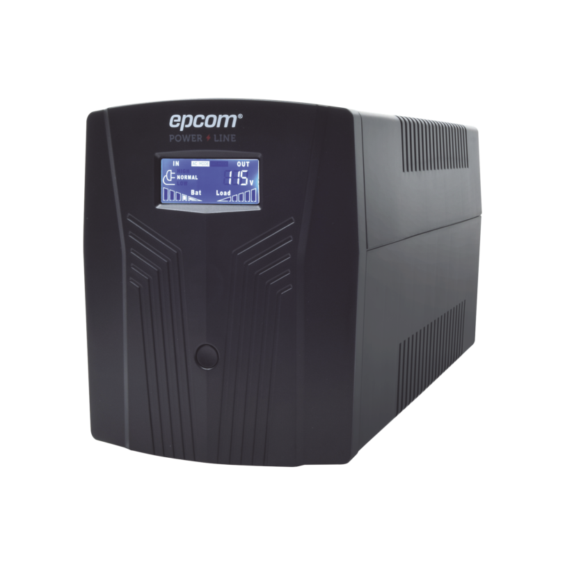 UPS de 1500VA/900W / Topología Línea Interactiva / Entrada y Salida 120 Vca / Regulador de Voltaje AVR 80-150 Vca / Clavija NEMA 5-15P / 6 Tomas NEMA 5-15R