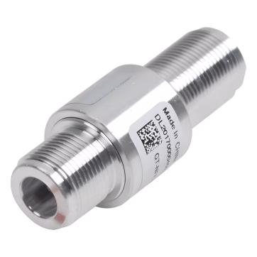 Protector RF Coaxial de Tubo de Gas Para DC a 7 GHz Con Conectores N Hembra, Garantía de 10 Años