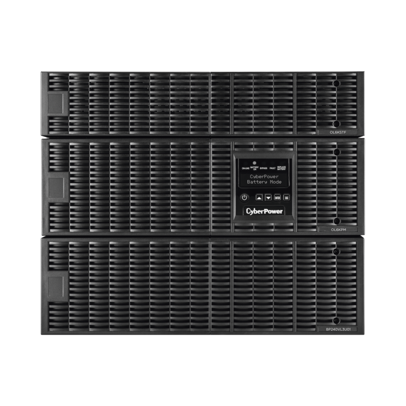UPS de 6000 VA/5400 W, Online Doble Conversión, 200 - 240 Vac de Entrada NEMA L6-30P, 120 - 240 Vac de Salida, Onda Senoidal Pura, Torre o Rack de 8 UR, Con 6 Tomas NEMA 5-20R, 2 NEMA L6-20R y 1 NEMA L6-30R