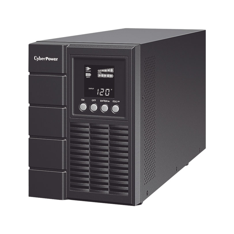 UPS de 1000 VA/900 W, Online Doble Conversón, Entrada 120 Vca NEMA 5-15P, Onda Senoidal Pura, Tipo Torre, Con 4 Tomas NEMA 5-15R