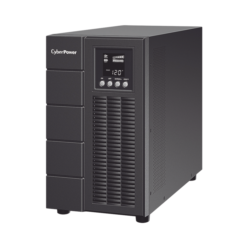 UPS de 3000 VA/2700 W, Online Doble Conversión, Entrada 120 Vca NEMA L5-30P, Onda Senoidal Pura, Tipo Torre, Con 6 Tomas NEMA 5-20R y 1 Block Hardwired