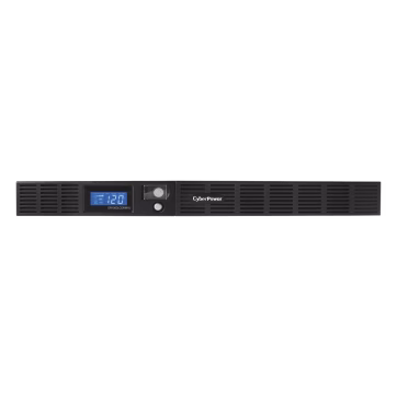 UPS de 1000 VA/600 W, Topología Línea Interactiva, Entrada 120 Vca NEMA 5-15P, Tipo Rack 1 UR, Con 6 Tomas NEMA 5-15R