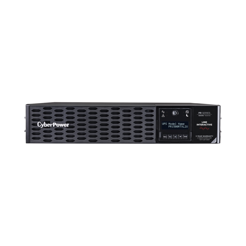 UPS de 1500 VA/1500 W, Topología Lí­nea Interactiva, Entrada 120 Vca NEMA 5-15P, Onda Senoidal Pura, Torre o Rack 2 UR, Con 8 Tomas NEMA 5-15R