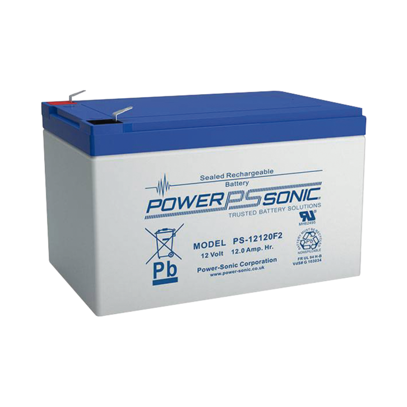 Batería de Respaldo UL de 12V 12AH, Ideal para Sistemas de Detección de Incendio, Control de Acceso, Intrusión y Videovigilancia