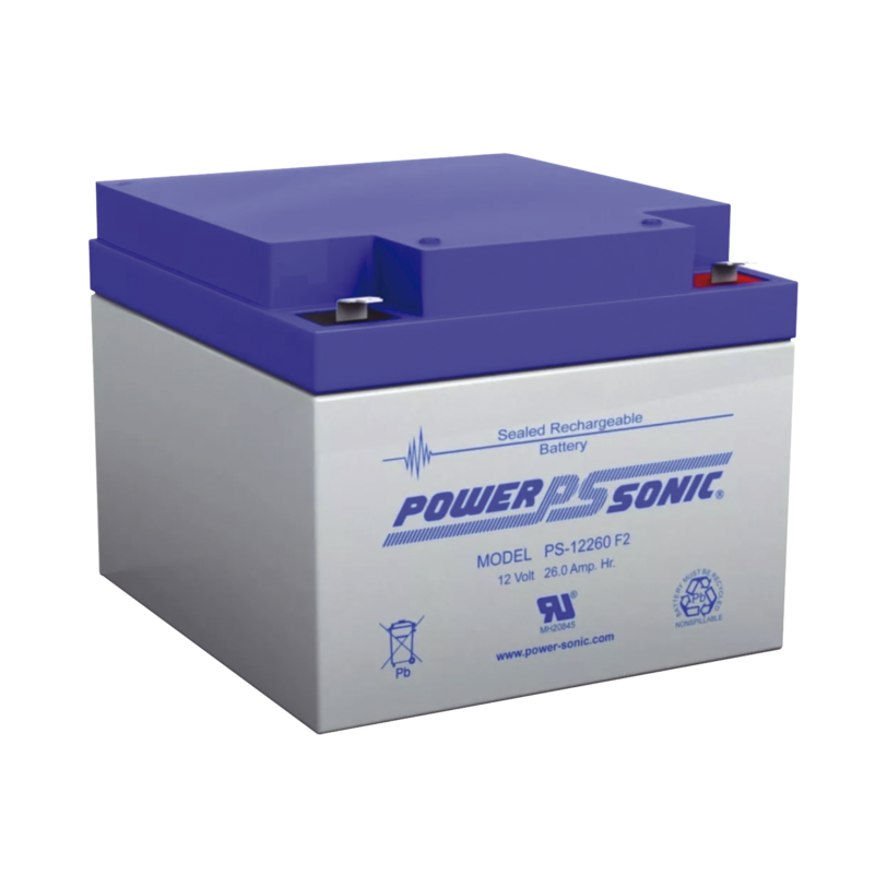 Batería de Respaldo UL de 12V 26AH, Ideal para Sistemas de Detección de Incendio, Control de Acceso, Intrusión y Videovigilancia