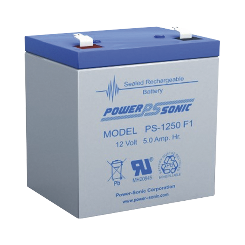 Batería de Respaldo UL de 12V 5AH, Ideal para Sistemas de Detección de Incendio, Control de Acceso, Intrusión y Videovigilancia