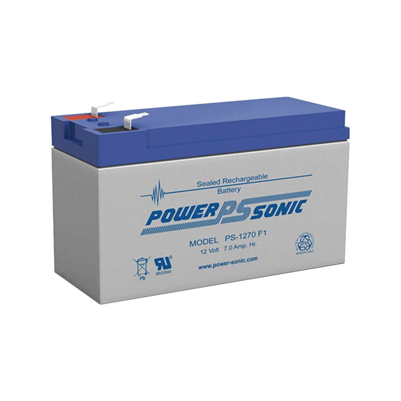 Batería de Respaldo UL de 12V 7AH, Ideal para Sistemas de Detección de Incendio, Control de Acceso, Intrusión y Videovigilancia