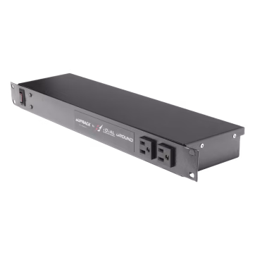 Tomacorriente (120 Vac) con Supresor de picos tipo A, Montaje en Rack 19″ de 10 contactos.