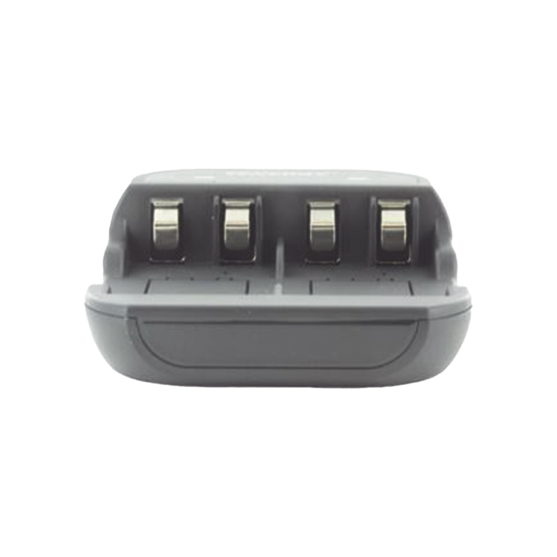 Cargador rápido de 2 compartimientos para baterías Ni-MH; Aplicable en baterías de 9 V /color negro - Imagen 2