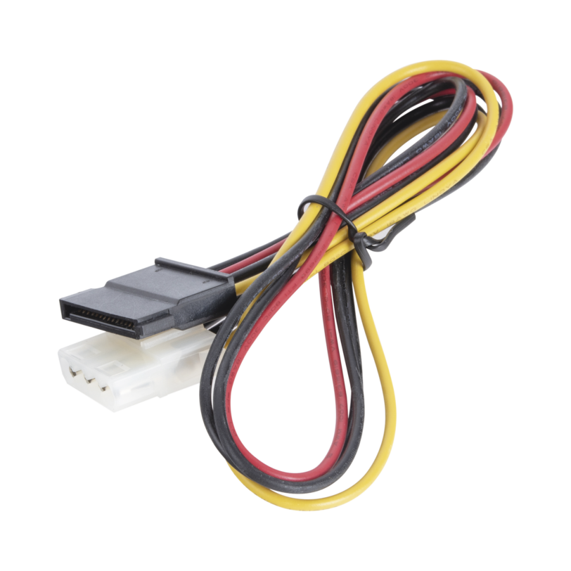 Cable de Corriente Simple Sata HI 4Sata  /F,0.4m para DVR HIKVISION