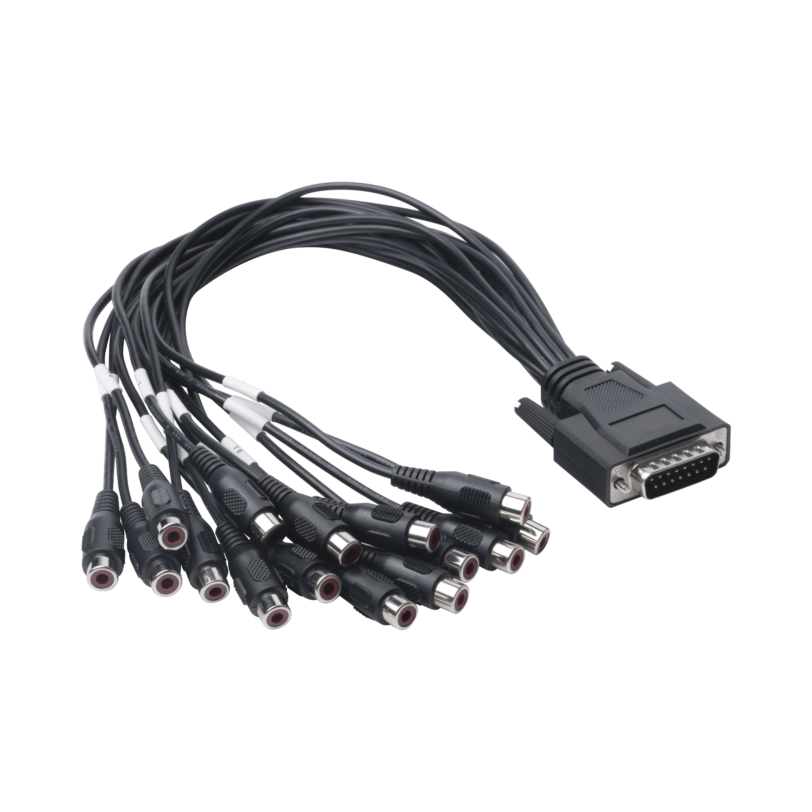 Adaptador de 15 Entradas de Audio para DVRÂ´s epcom y HIKVISION