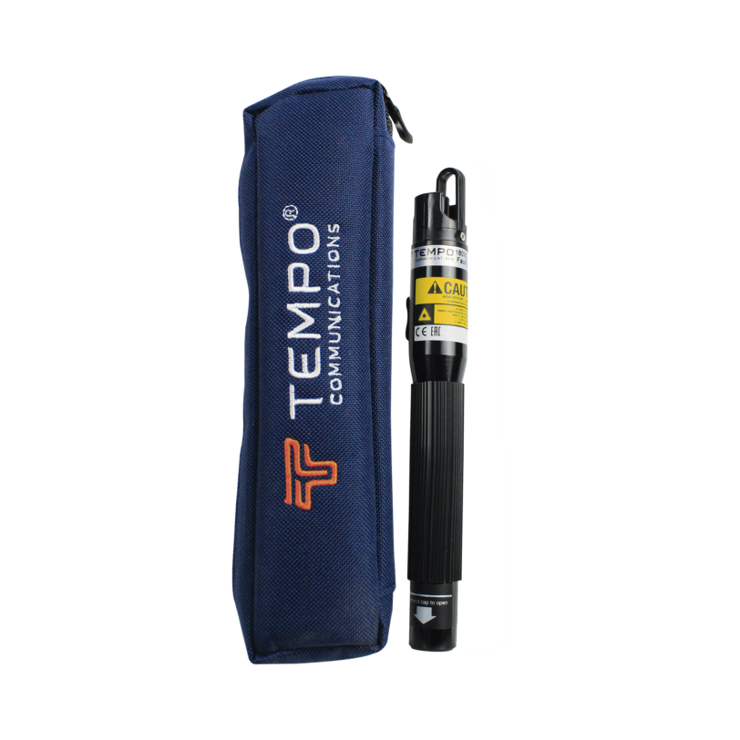 Localizador Visual de Fallos (VFL) para fibra óptica con entrada universal de 2.5 mm, hasta 7 Km de distancia