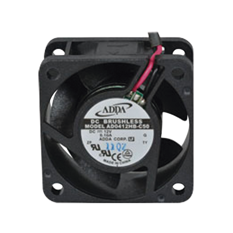 Ventilador Axial de 40 X 40 X 20 mm, Rodamiento de Baleros, Cables de 30 cm, 12 Vcd, 100 mA, 8.8 CFM.