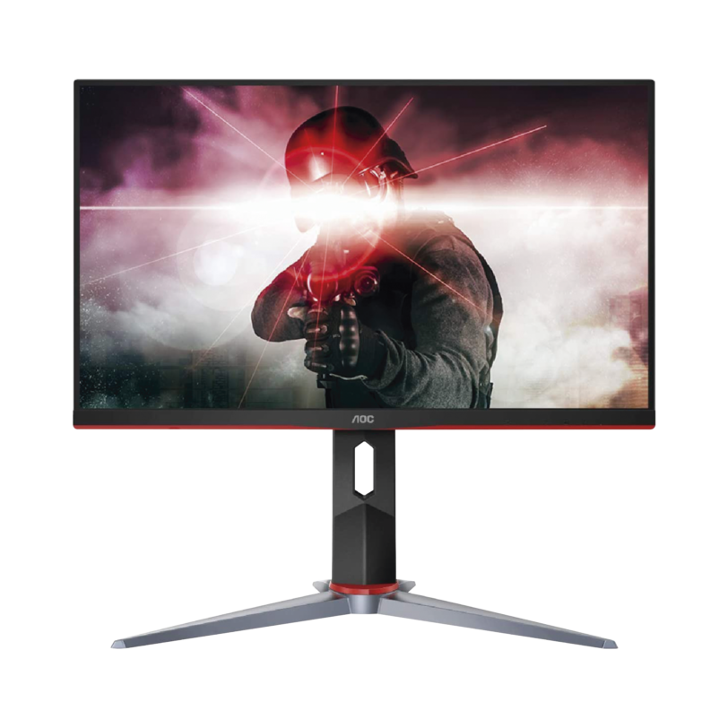 Monitor 27" GAMING Retro iluminación-LED IPS, Resolución 1920 x 1080p 144Hz, con Entradas de Video VGA / HDMI / DISPLAYPORT .  Bisel Ultra Delgado. Compatible con VESA