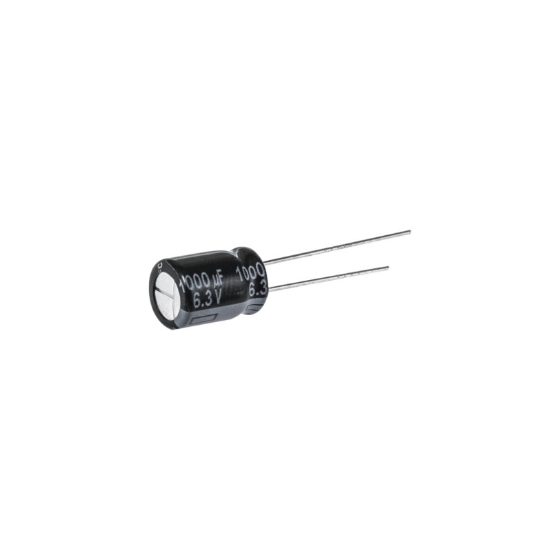 Capacitor Electrolítico Radial de Aluminio, 1000 UF, 16V, 10x16 mm, 20%