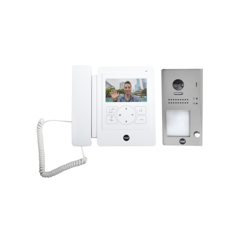 Kit de VideoPortero YDV4702: Frente de Calle y Monitor/ Hasta  16 Monitores/ Función Guardia