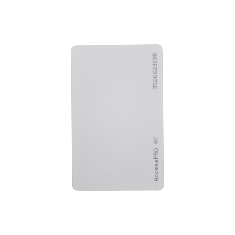 Tarjeta MIFARE Classic / Tipo ISO Card / Memoria 4Kb / Imprimible / Frecuencia 13.56 Mhz/ formato CR80