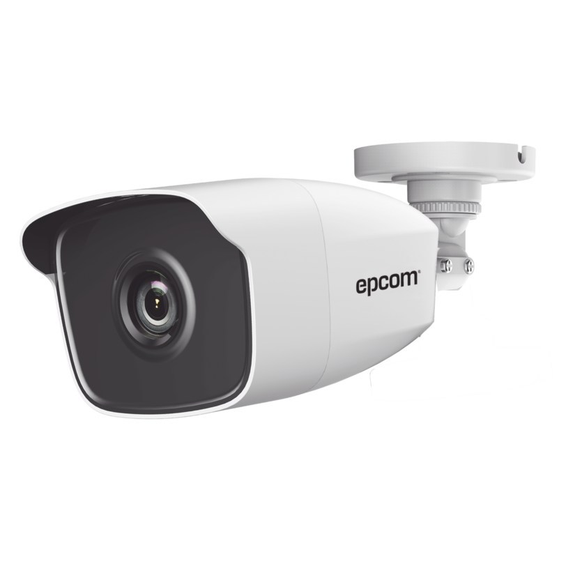 Bala TURBOHD 4 Megapíxel / Lente 2.8 mm / Gran Angular / Exterior IP66 / 40 mts IR EXIR / Metal / 4 Tecnologías / 12 VCD