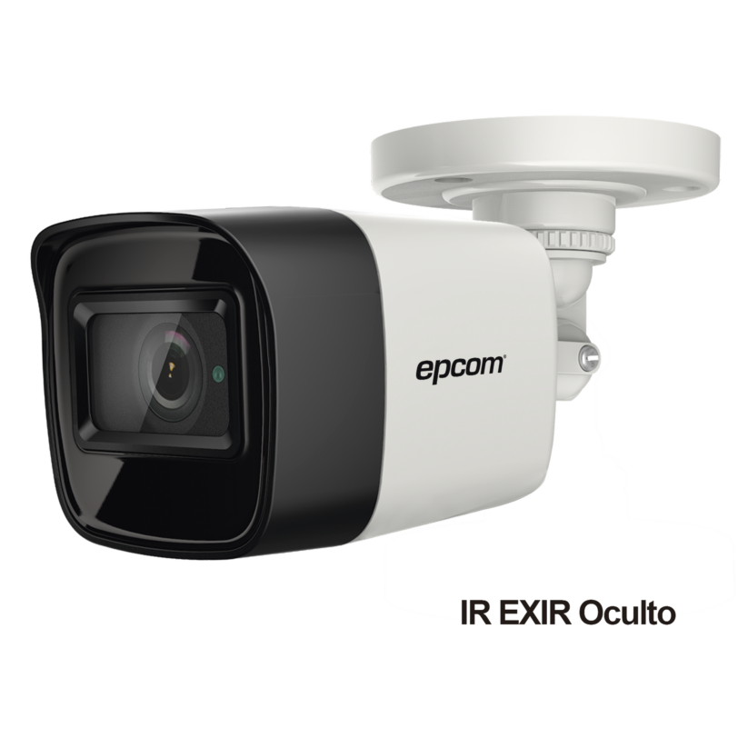 Bala TURBOHD 4K (8 Megapixeles) / Gran Angular 102Âº / Lente 2.8 mm / Exterior IP67 / IR EXIR 30 mts / dWDR