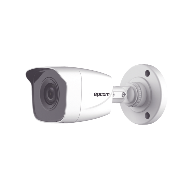Bala TURBOHD 1080p / METALICA / Gran Angular 103Â° / Lente 2.8 mm / IR EXIR Inteligente 20 mts / Exterior IP66 / TVI-AHD-CVI-CVBS
