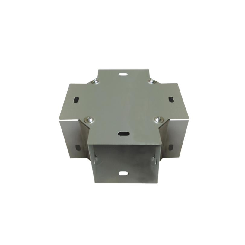 Derivación X 65 x 65 mm, fabricado en lámina de acero al carbón