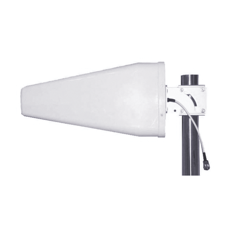 Antena logarítmica de 11 dBi de Ganancia, Rangos de Frecuencia 698-960 MHz / 1710-2700 MHz