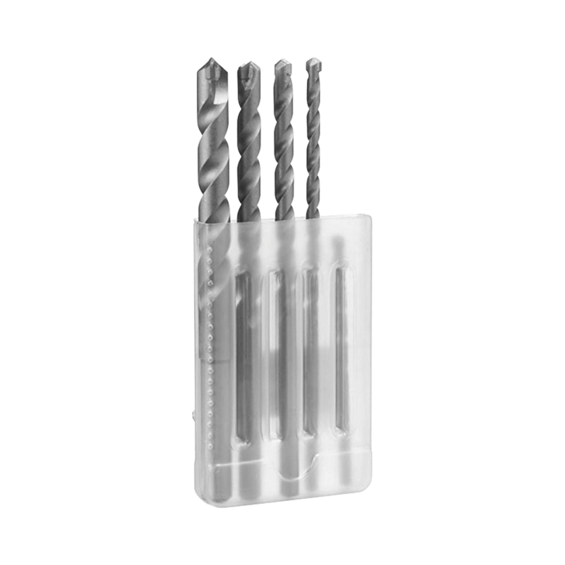 Juego de 5 Pzas. de Broca para Concreto (3/16", 1/4", 5/16", 3/8" y 1/2")
