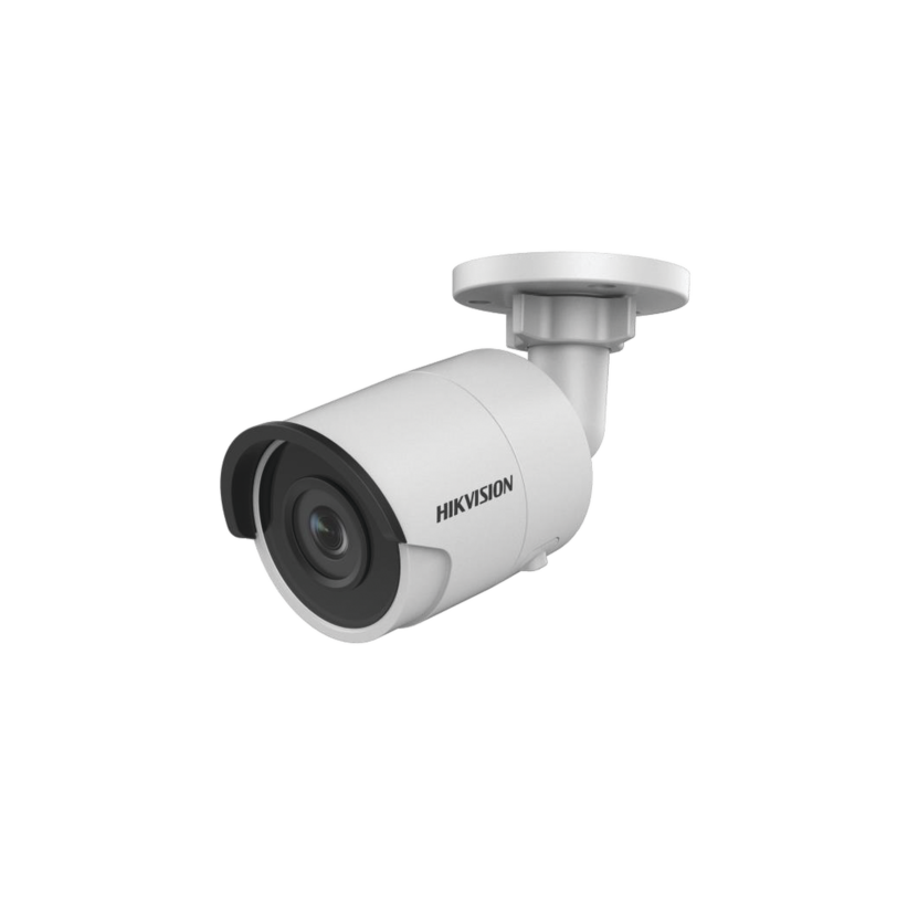 Mini Bala IP 8 Megapíxel (4K) / Serie PRO / 30 mts IR EXIR / Exterior IP67 / Lente 2.8 mm / WDR / PoE / Micro SD / Video analíticos Integrados