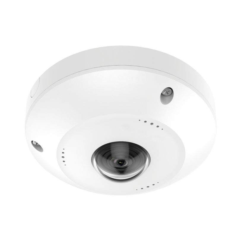 Fisheye IP 4 Megapíxel / Panorámica 180Â° - 360Â° / IP67 / IK10 / PoE / Múltiples Vistas por iVMS-4200