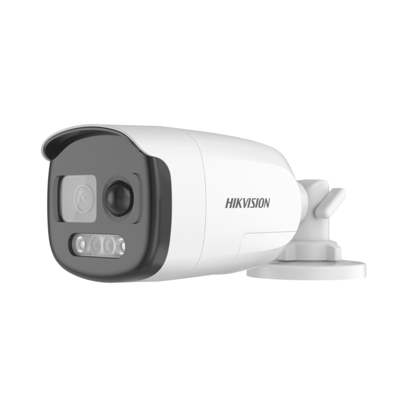 Bala TURBOHD 1080p / Imagen a Color 24/7 / Lente 2.8 mm / Luz Blanca 40 mts / IP67 / Sensor PIR / Sirena Integrada / Estrobo ROJO - AZUL / WDR 130 dB