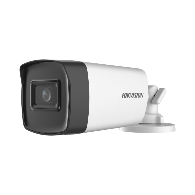 Bala TURBOHD 5 Megapixeles / Lente 3.6 mm / Exterior IP67 / 80 mts IR EXIR / dWDR / 4 Tecnologías