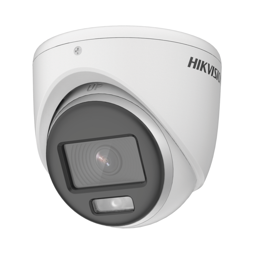 Turret TURBOHD 1080p / Imagen a color 24/7 / Lente 2.8 mm / METAL / Luz Blanca 20 mts / Exterior IP67 / TVI-AHD-CVI-CVBS / dWDR