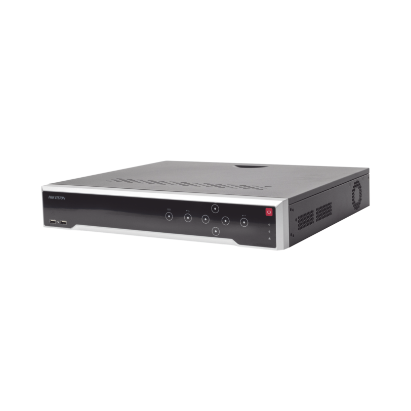 NVR 8 Megapixel (4K) / 16 canales IP /16 Puertos PoE+ / 4 Bahías de Disco Duro / Switch PoE 300 mts / HDMI en 4K
