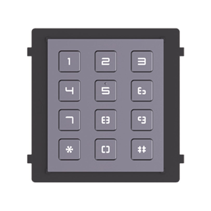 Módulo de Teclado para Frente de Calle  Modular / Desbloqueo de Puerta Mediante Código / Llamada a monitor.