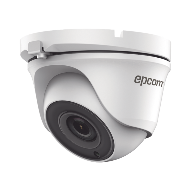 Turret TurboHD 4 Megapíxeles / Gran Angular 100Â° de visión / Lente 2.8 mm / Exterior IP66 / IR EXIR 20 mts / TVI-AHD-CVI-CVBS