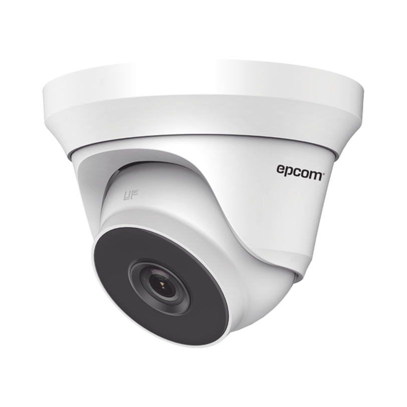 Turret TURBOHD 4 Megapíxel / Lente 2.8 mm / 40 mts IR EXIR / Exterior IP66 / METAL / 4 Tecnologías