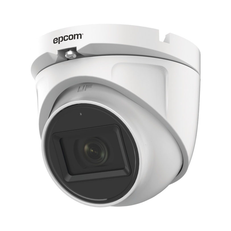 AUDIO POR COAXITRON / Domo TURBOHD 2 Megapixel / Gran Angular 106Â° / Lente 2.8 mm / 30 mts IR EXIR / Exterior IP66 / 4 Tecnologías / dWDR