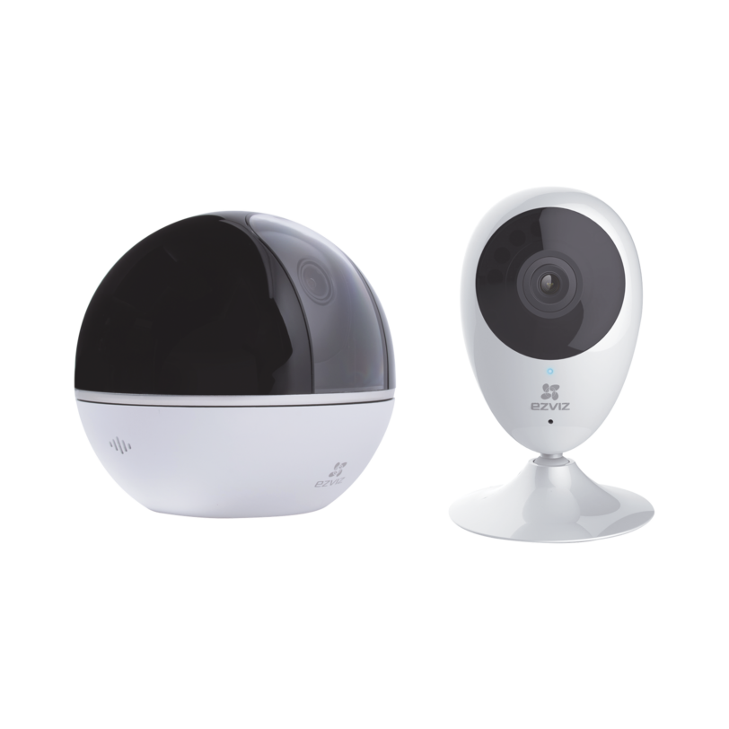 Kit de Cámaras Wifi, Incluye 1 Pieza EZ-MINO y 1 Pieza C6TC / Grabación en la Nube / Audio de Dos Vías