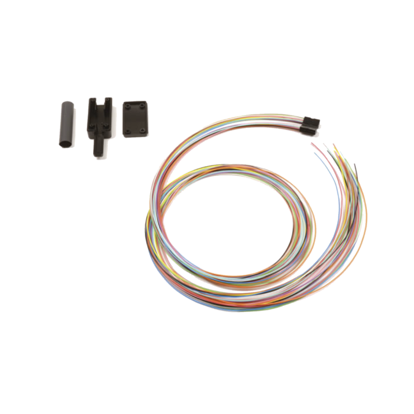 Kit Breakout de 24 fibras, para convertir fibra (Loose Tube) de 250 a 900 micras, 1 metro