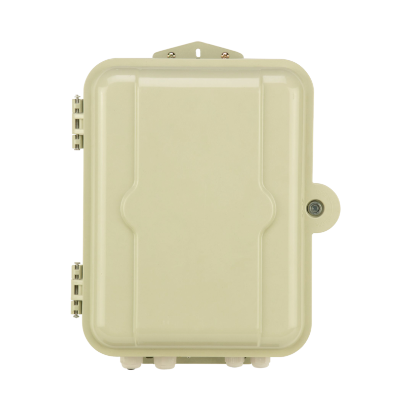 Gabinete Pasivo de Fibra Óptica, Acepta Dos Placas FPONEAP12, IP55, Montaje en Poste o Pared