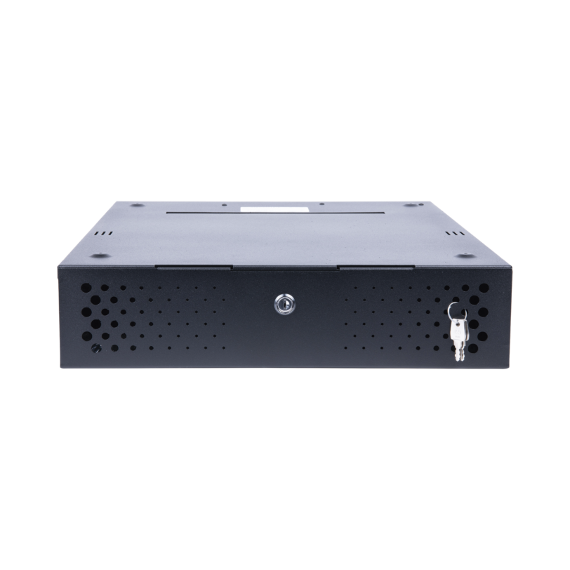 Gabinete con Fuente de Poder/ 16 Salidas/ 12-13.2 Vdc@10A. Â¡CON ESPACIO PARA RESGUARDAR SU DVR/NVR!