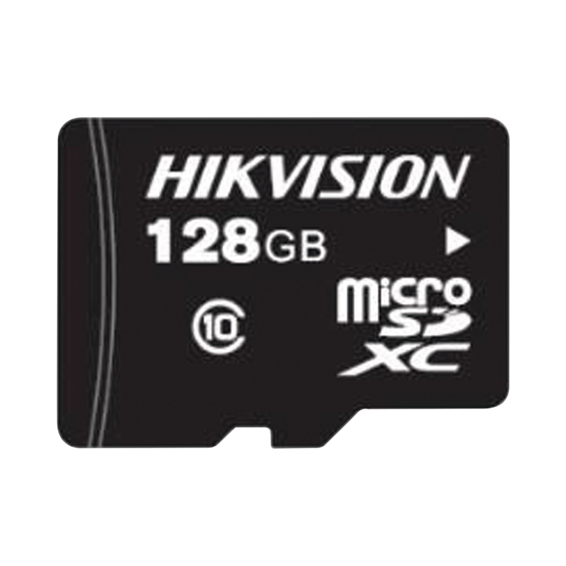 Memoria microSD / Clase 10 de 128 GB / Especializada Para Videovigilancia / Compatibles con cámaras HIKVISION
