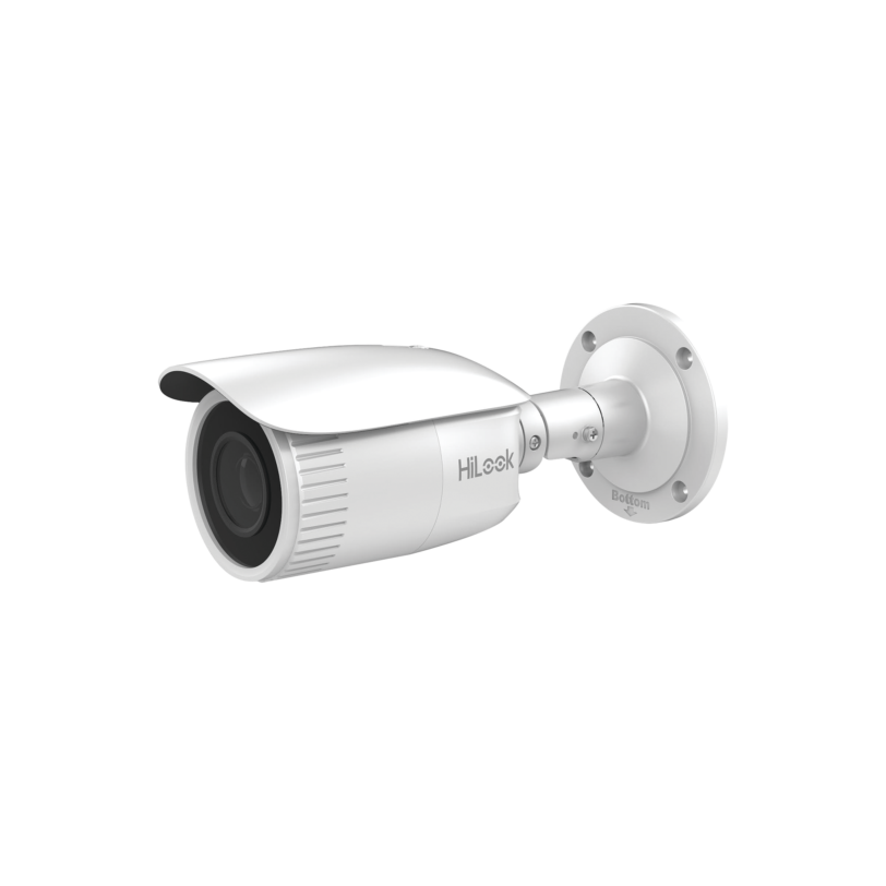 Bala IP 2 Megapíxel / Lente Motorizado 2.8 - 8 mm / 20 mts IR EXIR / PoE / Exterior IP66 / dWDR / Micro SD / Micrófono Integrado
