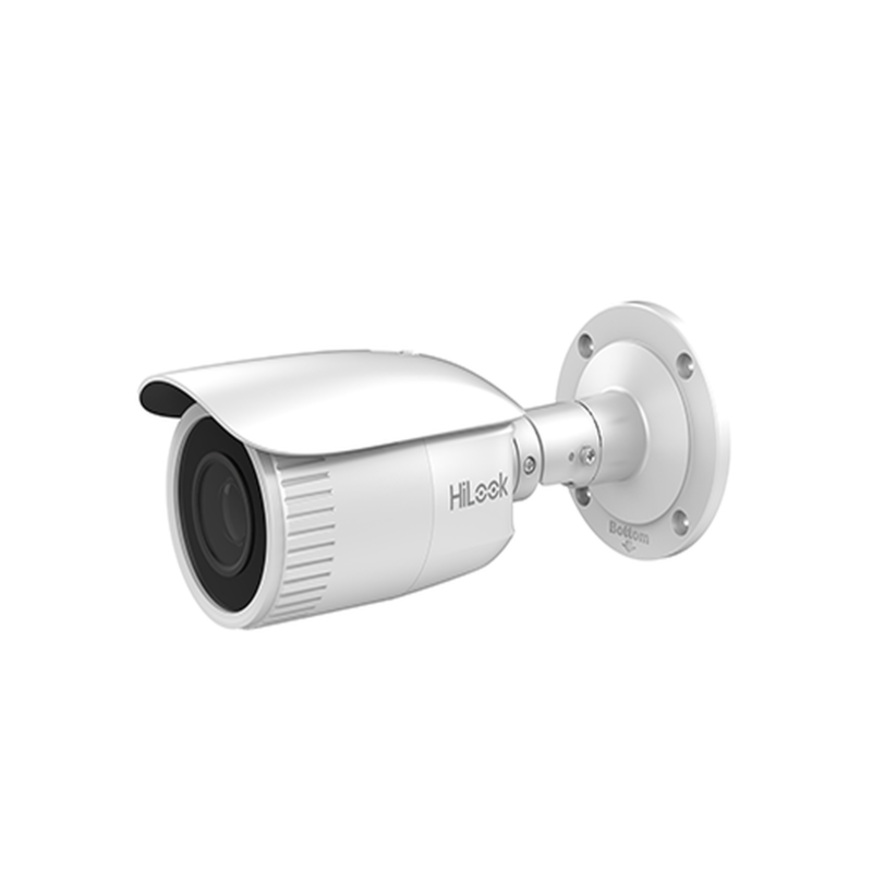 Bala IP 4 Megapíxel / Lente Motorizado 2.8 - 12 mm / 30 mts IR EXIR / PoE / Exterior IP67 / WDR 120 dB / Micro SD