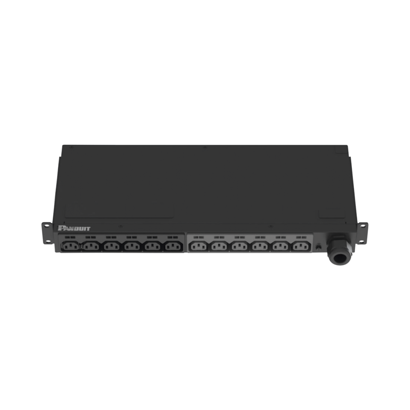 PDU Básico para Distribución de Energía, Enchufe de Entrada NEMA L6-30P, Con 13 Contactos C13, Instalación Horizontal de 19in, 1UR, 20 Amp, 208 Vca