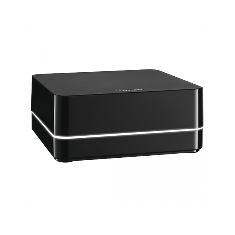 Controlador HUB principal para RA2 Select LUTRON, soporta 100 dispositivos, 4 repetidores, programacion via App gratuita.